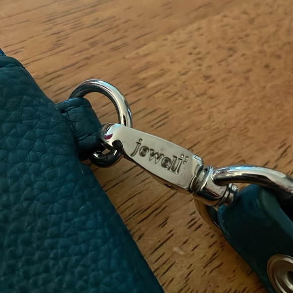 Jewell hunter green wristlet - Picture 2 of 5